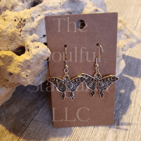 Luna Moth Earrings