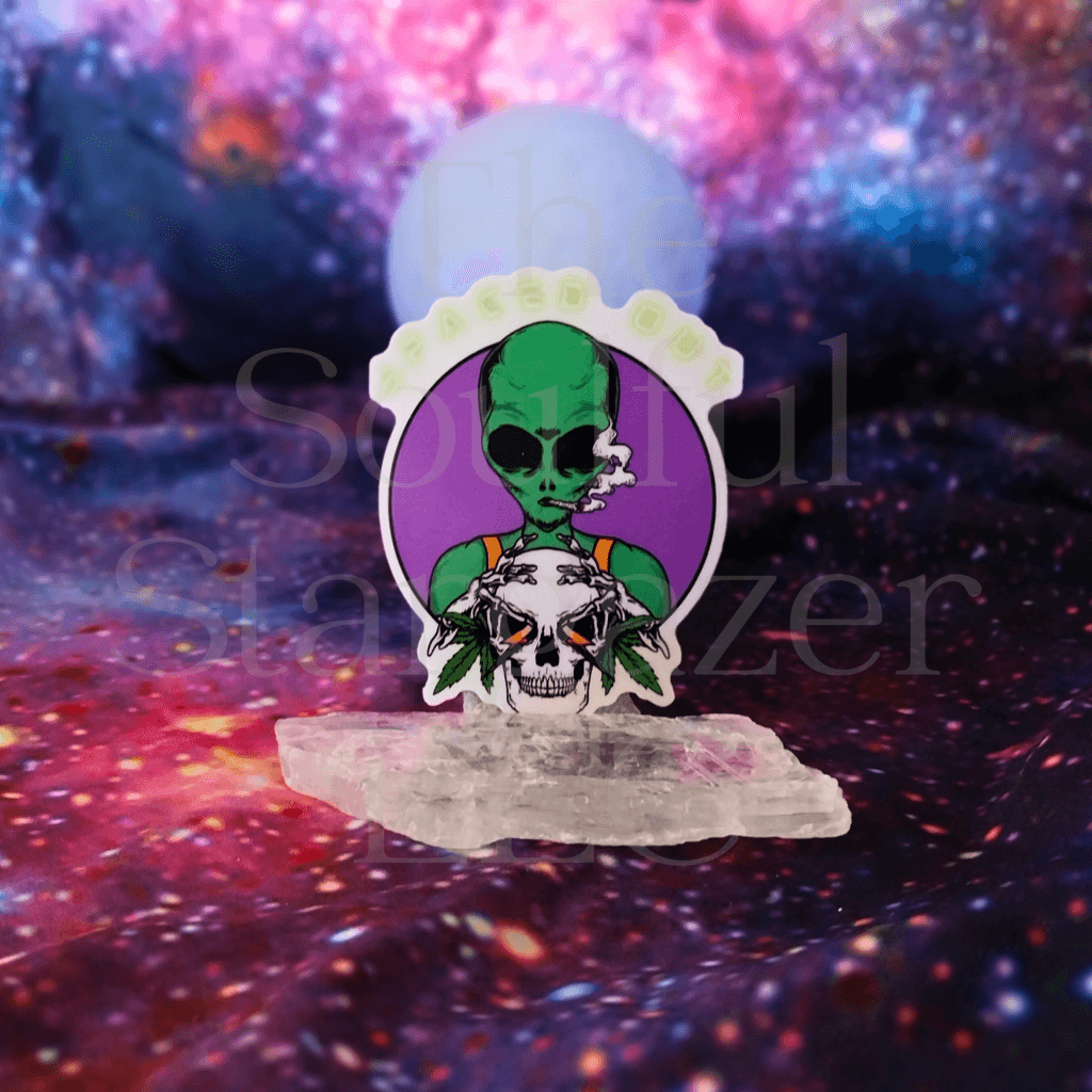 Spaced Out Sticker