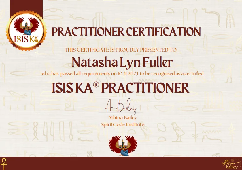 Certified IsisKa Practitioner