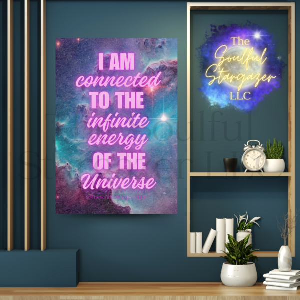 Connected to Universe Digital Altar Print