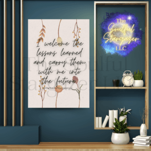 Welcome Lessons Learned Digital Altar Print