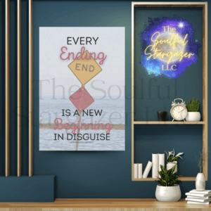 Ending is New Beginning Digital Altar Print