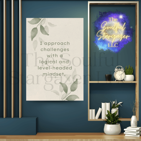 Logical Mindset Digital Altar Print