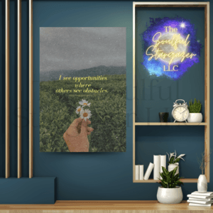 Opportunities not Obstacles Digital Altar Print