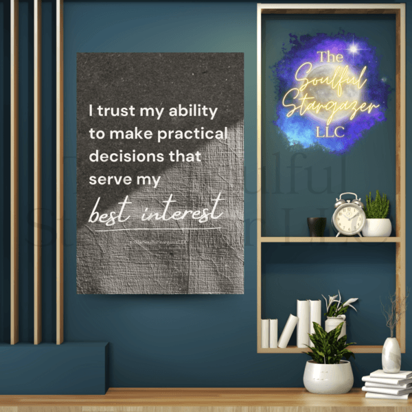 Practical Decisions Digital Altar Print