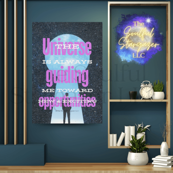 Universe Guides Me Digital Altar Print