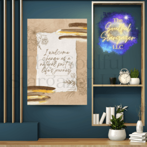 I welcome change digital altar print