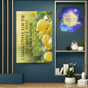 Abundance Surrounds Me Digital Altar Print