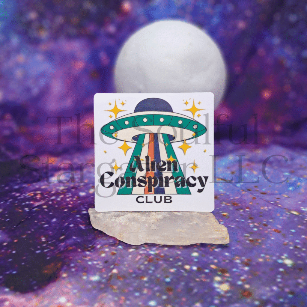 Alien Conspiracy Club Sticker