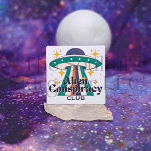 Alien Conspiracy Club Vinyl Sticker