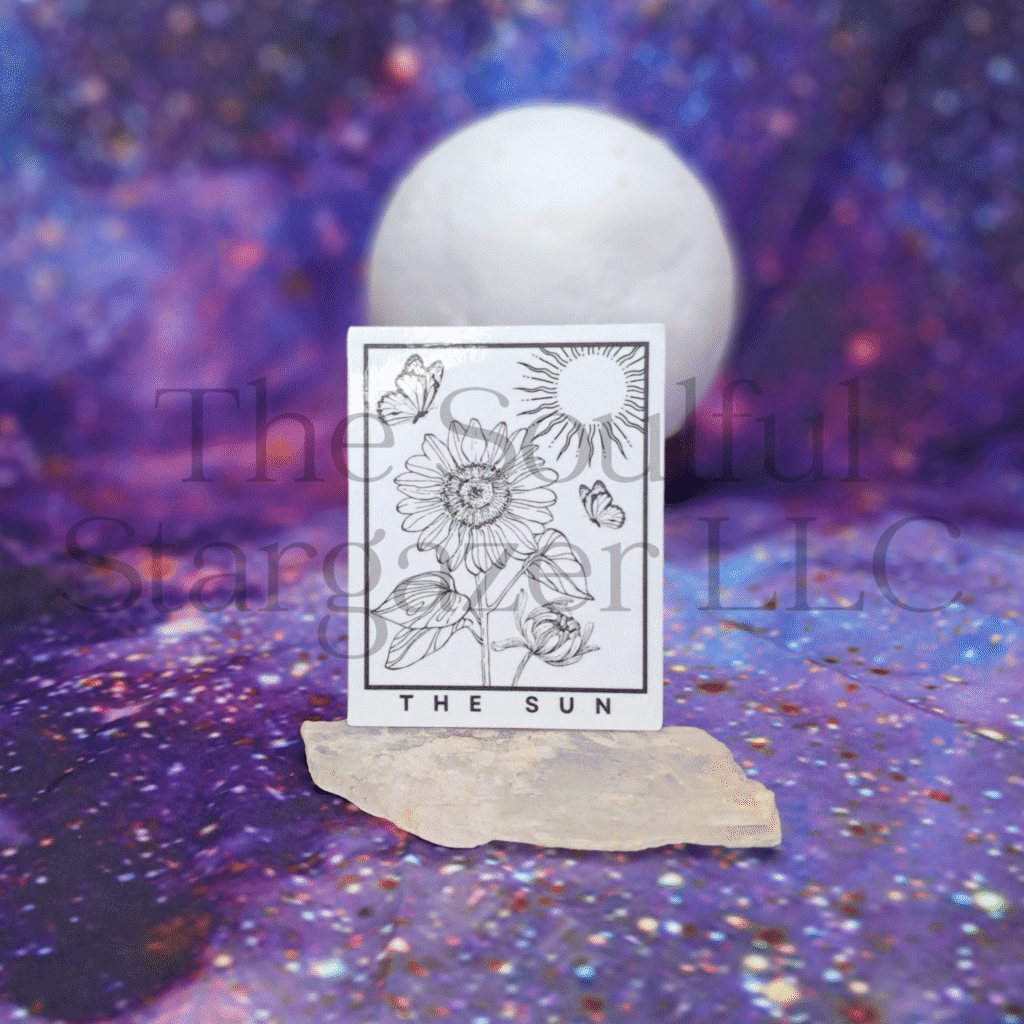 The Sun Tarot Sticker